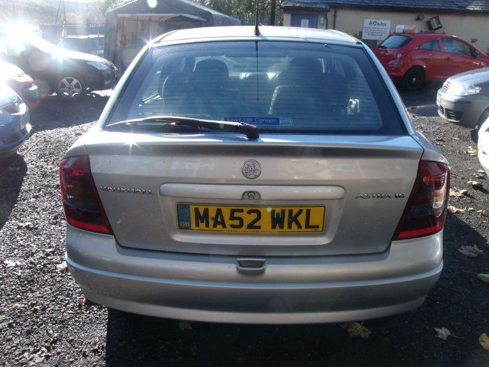 2002 Vauxhall Astra 1.6i 16V SXi 5dr image 3