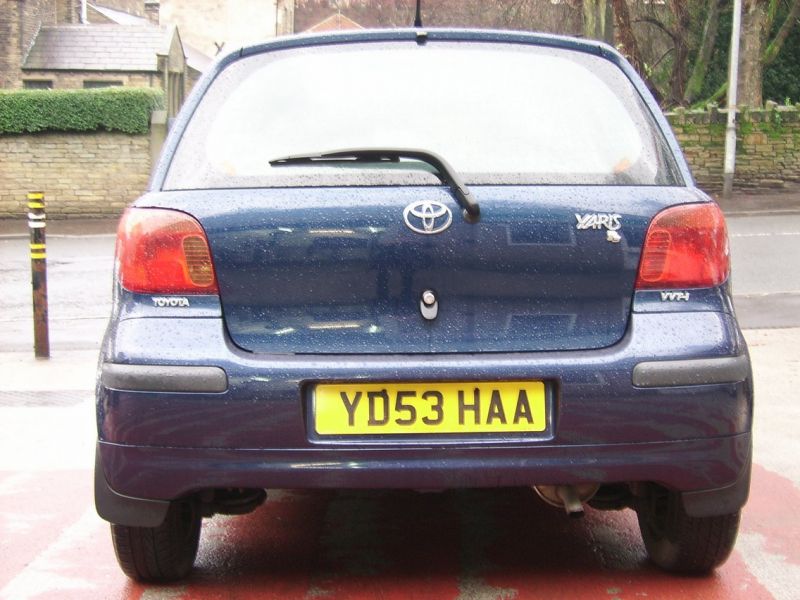2003 Toyota Yaris 1.3 VVT-i T3 5dr image 4