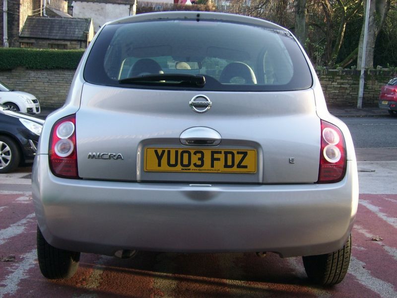 2003 Nissan Micra 1.0 E 3 image 4