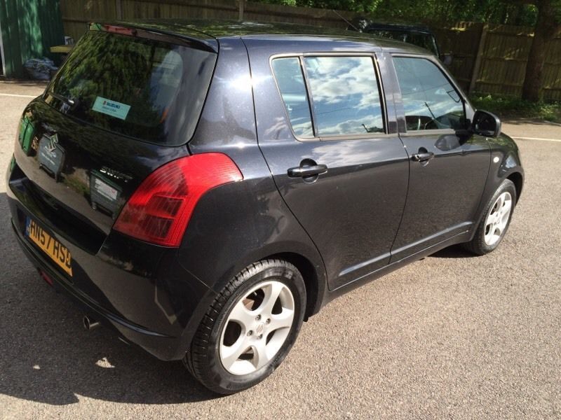 2007 Suzuki swift GLX VVTS 07 reg 1.5L petrol black image 4