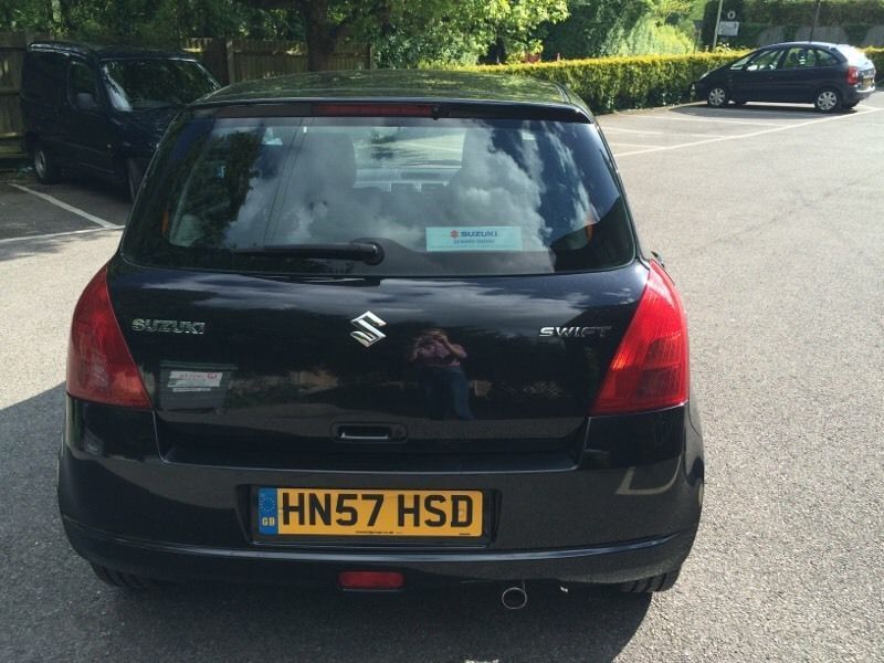 2007 Suzuki swift GLX VVTS 07 reg 1.5L petrol black image 6