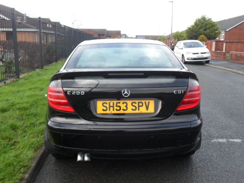 2003 Mercedes 2.1 C200 CDI SE 2dr image 3