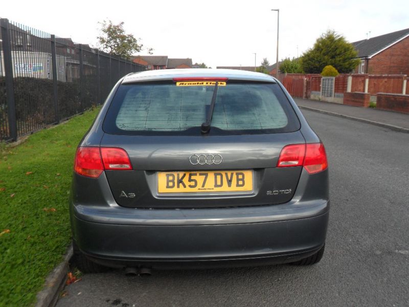 2007 Audi A3 2.0 TDI SE Sportback 5dr image 3