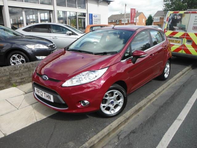 2012 FORD FIESTA 1.4 Zetec 5dr image 1