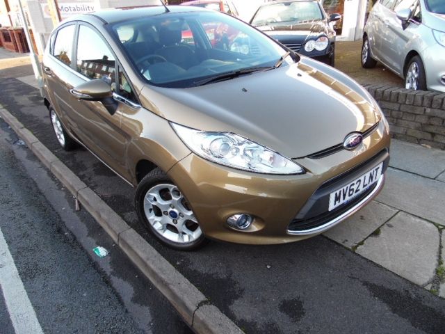 2012 FORD FIESTA 1.4 Zetec 5dr image 1