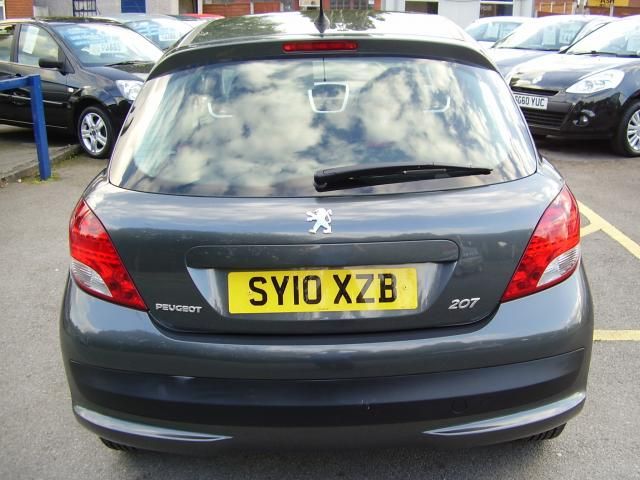 2010 PEUGEOT 207 1.4 VERVE 5d image 3