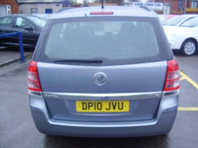 2010 VAUXHALL ZAFIRA 1.6 5d image 3