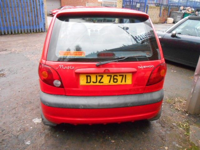 2002 Daewoo Matiz 0.8 SE+ 5d image 3