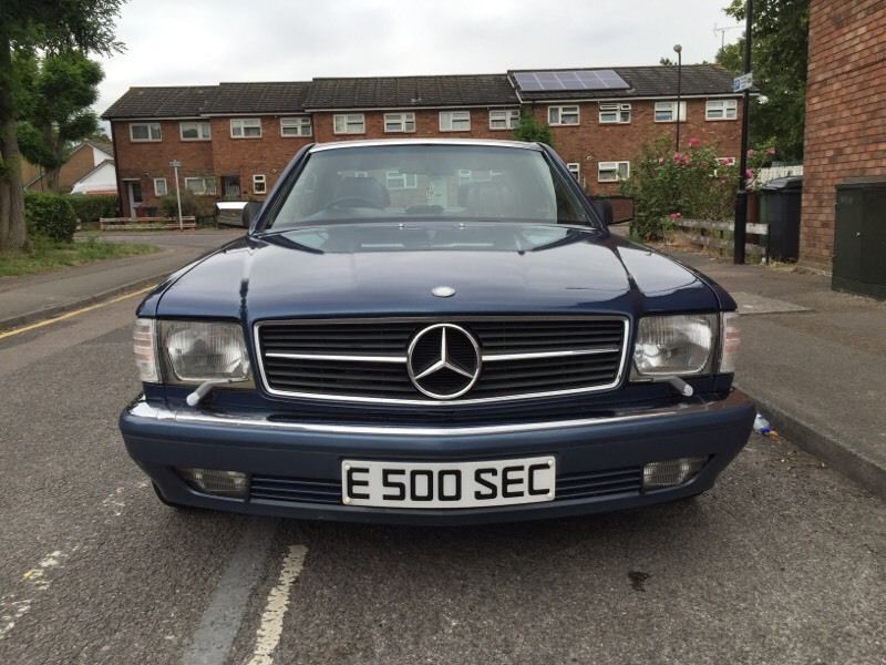 1991 Mercedes 500sec V8 coupe automatic image 2