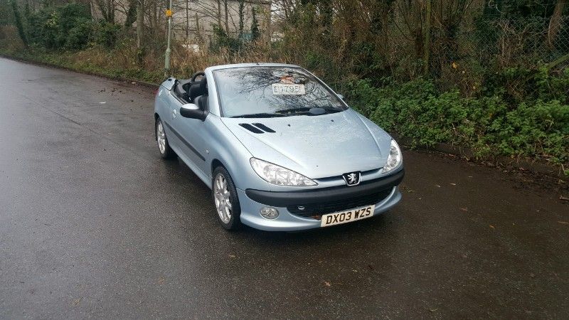 2003 Peugeot 206 2.0 Coupe Cabriolet SE 2d image 2