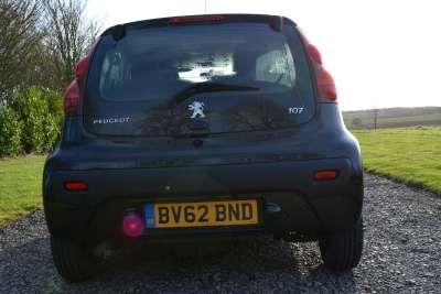2012 PEUGEOT 107 1.0 ACTIVE 5d image 3