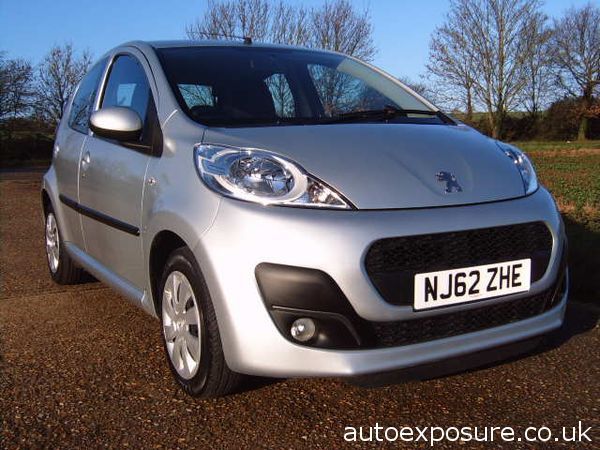 2012 PEUGEOT 107 1.0 Active image 1