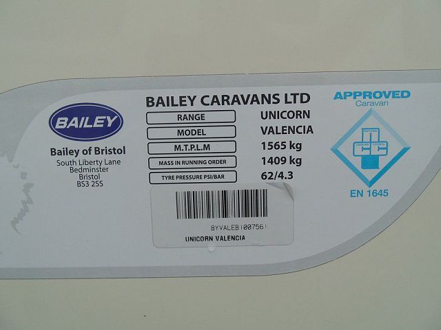2011 Bailey Unicorn Valencia image 10