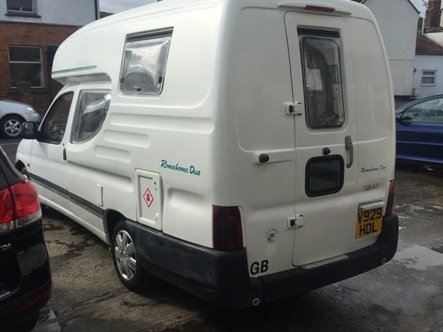 2000 Romahome DUO Citroen Berlingo 1.9 image 3