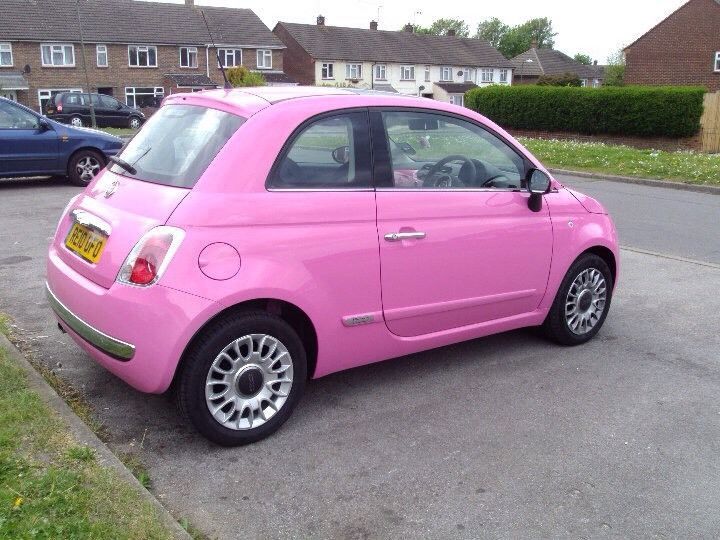 2010 PINK Fiat 500 Limited Edition image 4