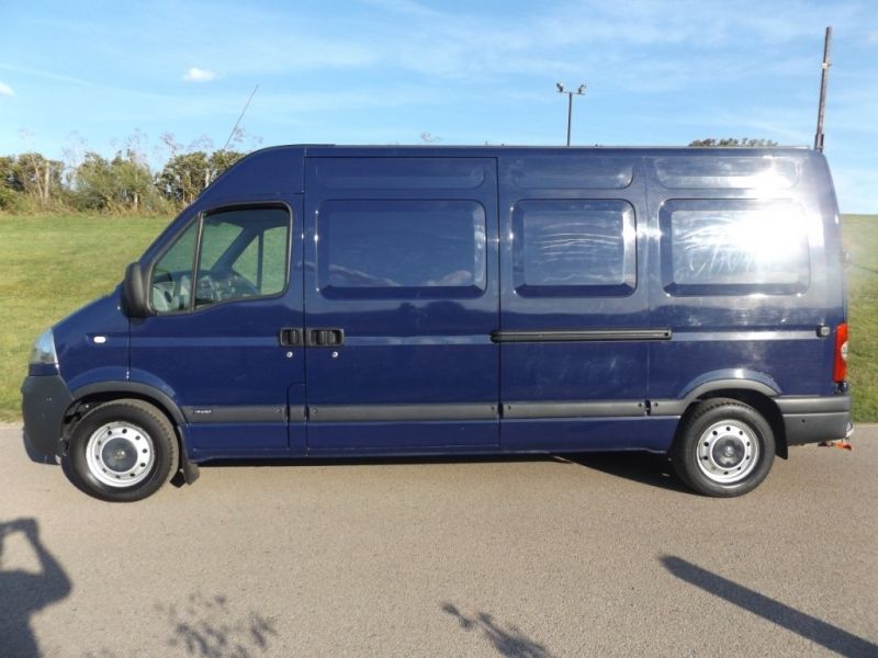 2009 Vauxhall Movano 2.5 CDTi 3500 LWB image 4