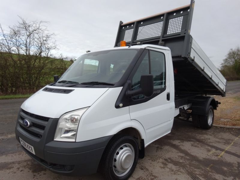 2008 Ford Transit 350 Drw 140hp Tipper image 1