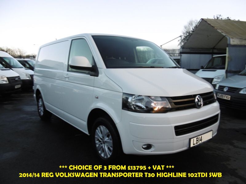 2014 Volkswagen Transporter T30 102 Tdi image 1