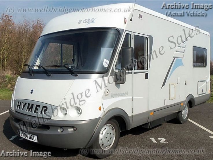 2004 Hymer B634 Hymermobile (Fiat) image 3