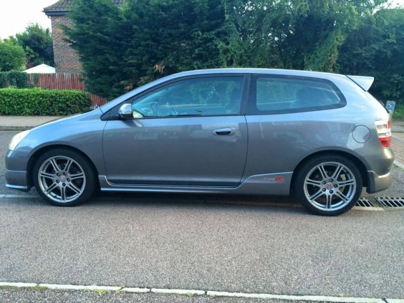 2004 honda civic type r cosmic grey image 1