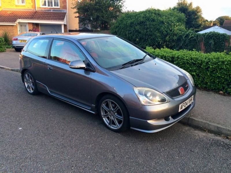 2004 honda civic type r cosmic grey image 2