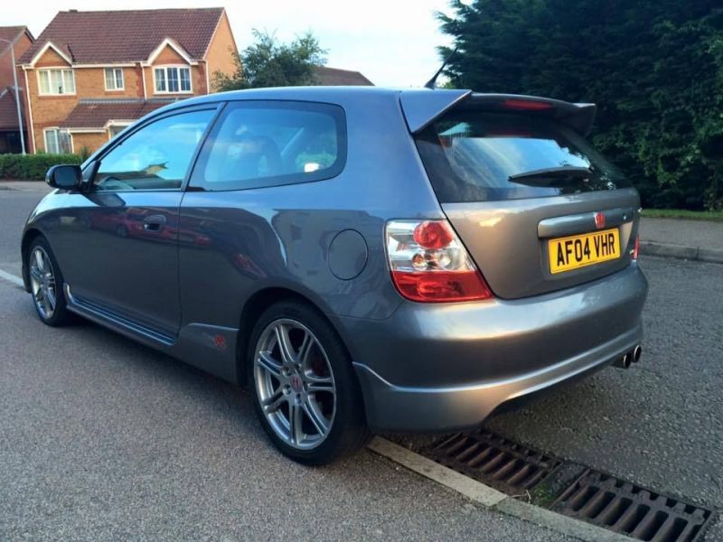 2004 honda civic type r cosmic grey image 3