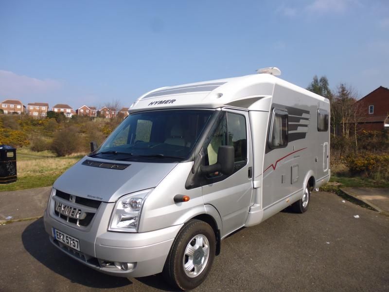 2010 Ford Transit Hymer Eriba Van 562 Silverline image 1