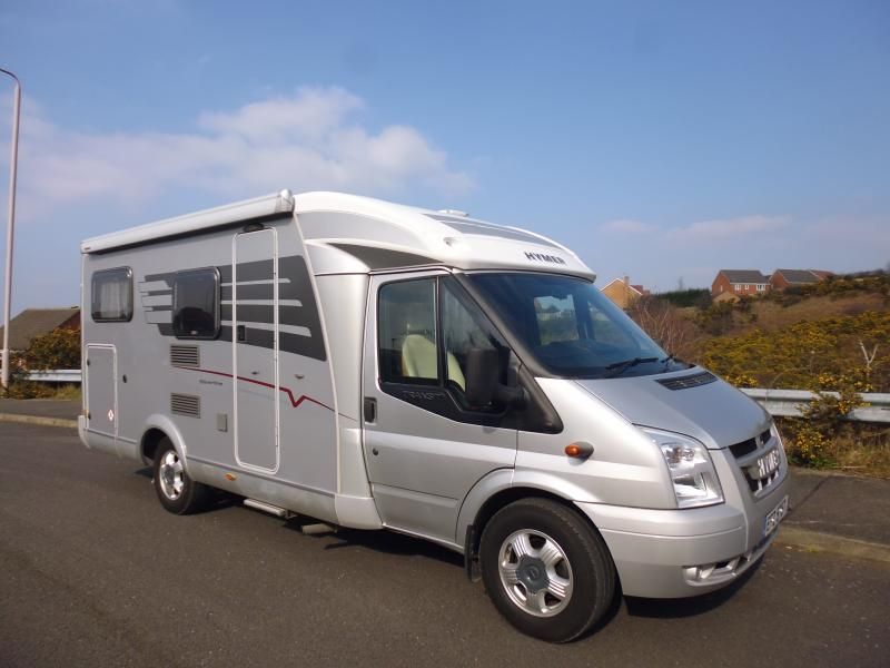 2010 Ford Transit Hymer Eriba Van 562 Silverline image 2