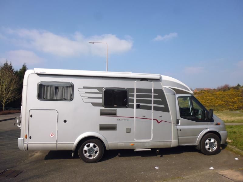 2010 Ford Transit Hymer Eriba Van 562 Silverline image 3