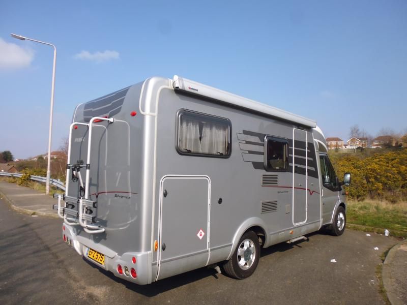 2010 Ford Transit Hymer Eriba Van 562 Silverline image 4