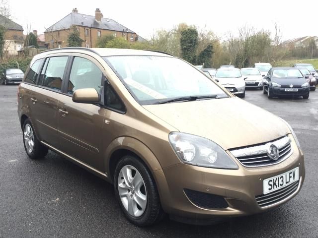 2013 VAUXHALL ZAFIRA 1.7 CDTI 5d image 1