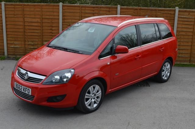 2012 VAUXHALL ZAFIRA 1.7 CDTI 5d image 1