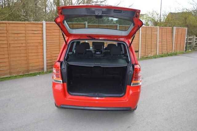 2012 VAUXHALL ZAFIRA 1.7 CDTI 5d image 7