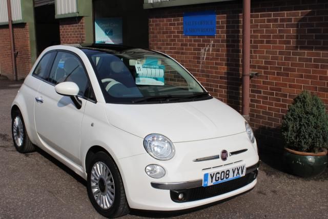 2008 FIAT 500 1.4 LOUNGE 3d image 1