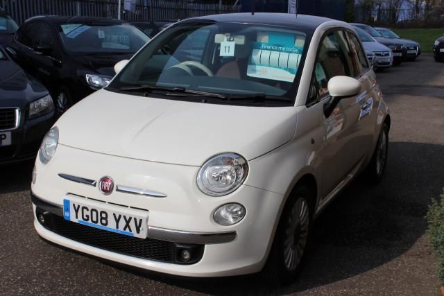 2008 FIAT 500 1.4 LOUNGE 3d image 3