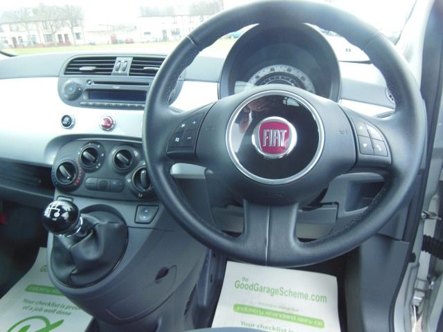 2010 Fiat 500 1.2 Pop 3dr image 7