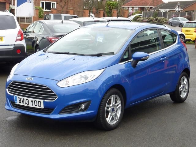 2013 FORD FIESTA 1.2 ZETEC 3dr image 1