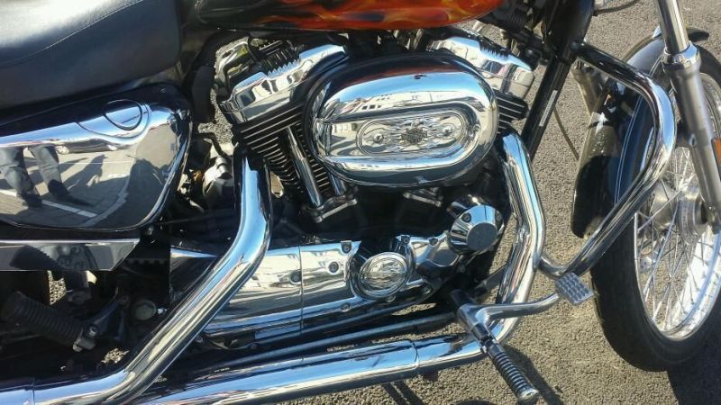 2007 Harley davidson sportster custom image 4
