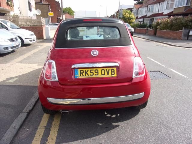 2009 Fiat 500 1.2 C Lounge 3d image 5