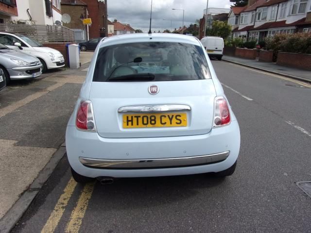 2008 Fiat 500 1.4 Lounge 3d image 2