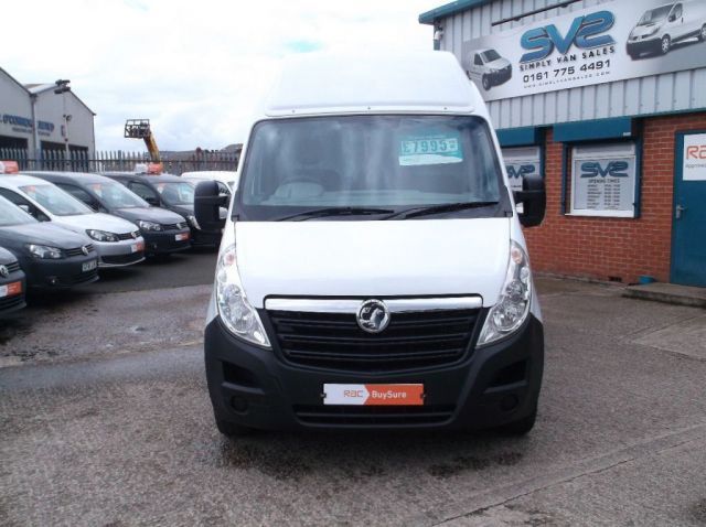 2012 Vauxhall Movano Extra High Roof 3500 image 2