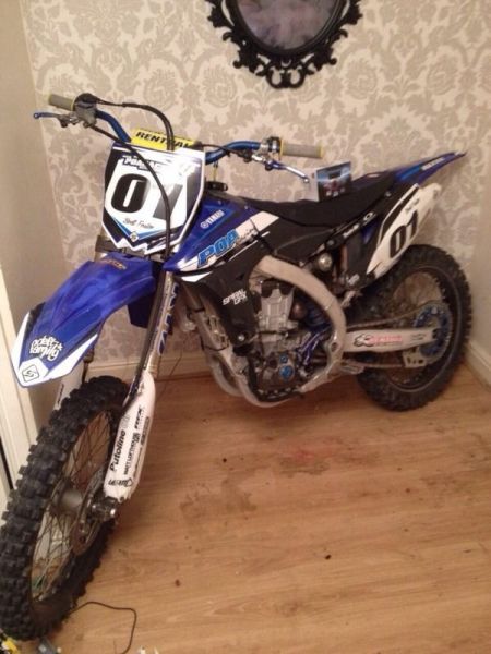2012 Yamaha yzf 450cc efi image 1