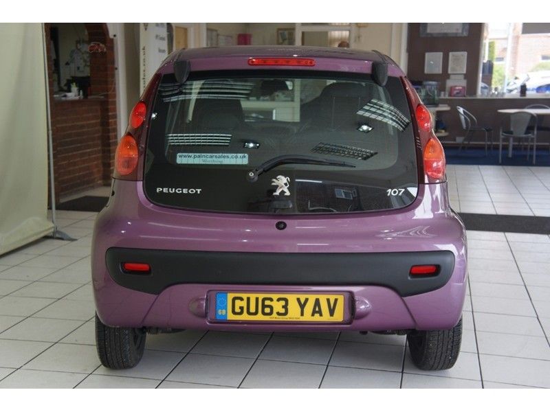 2013 Peugeot 107 Active 5dr image 4