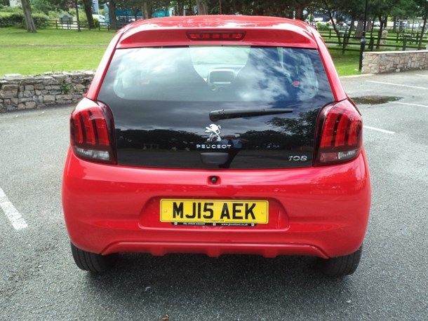 2015 Peugeot 108 1.0 Active 3dr image 4