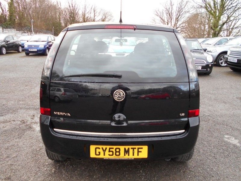 2008 Vauxhall Meriva 1.6 Club 16V image 4