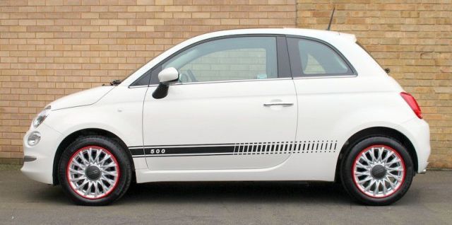 2016 Fiat 500 1.2 Lounge 3d image 3