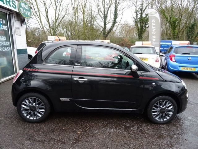 2008 Fiat 500 1.4 Lounge 3d image 3