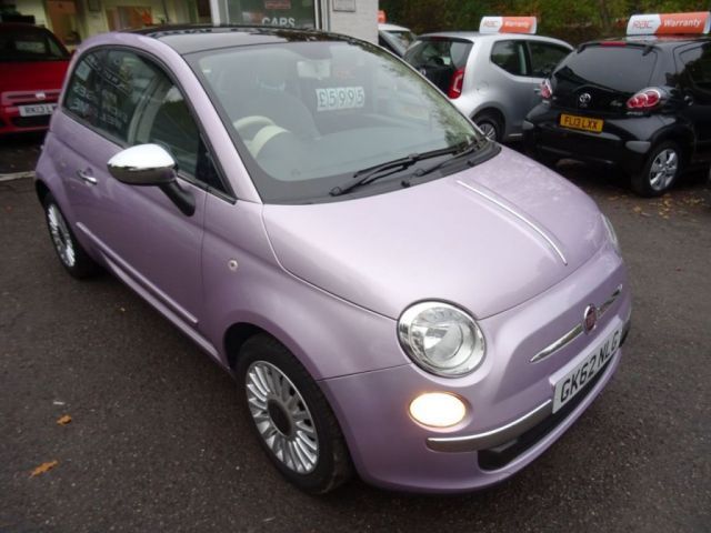 2012 Fiat 500 1.2 Lounge 3d image 1