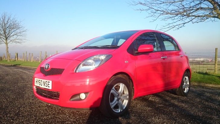 2010 Toyota Yaris 1.4d 4d image 3