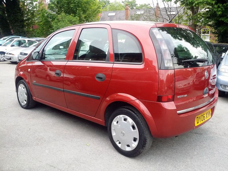 2006 Vauxhall Meriva 1.4 i 16v Life 5dr image 4
